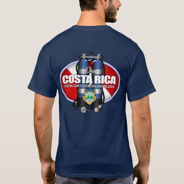 Costa Rica (ST) T Shirt (Baksida)