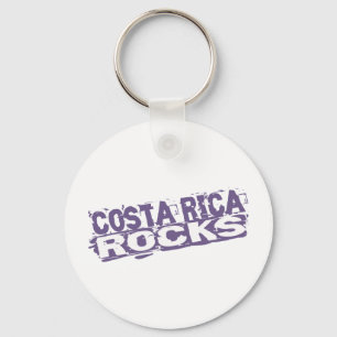 Costa Rica stenar Nyckelring