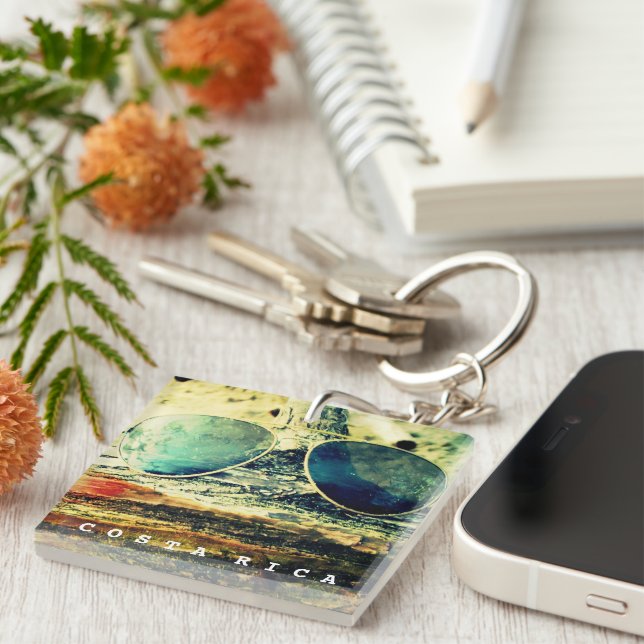 Costa Rica Sunglasses Pura Vida (Högra Framsidan)