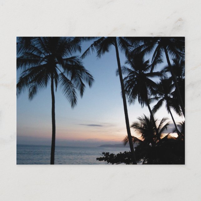 Costa Rica Sunrise Vykort (Framsida)