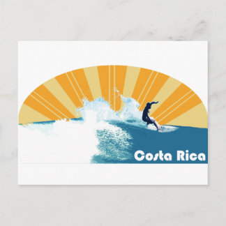 Costa Rica Surf Vykort