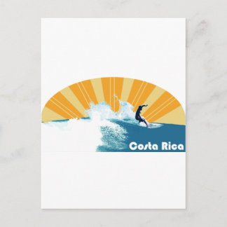 Costa Rica Surf Vykort