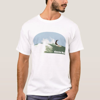 Costa Rica surfa T-shirt