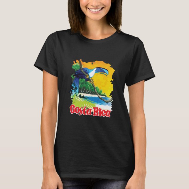 Costa Rica T Shirt (Framsida)