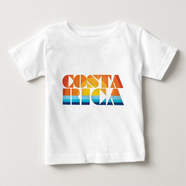 Costa Rica T Shirt (Framsida)