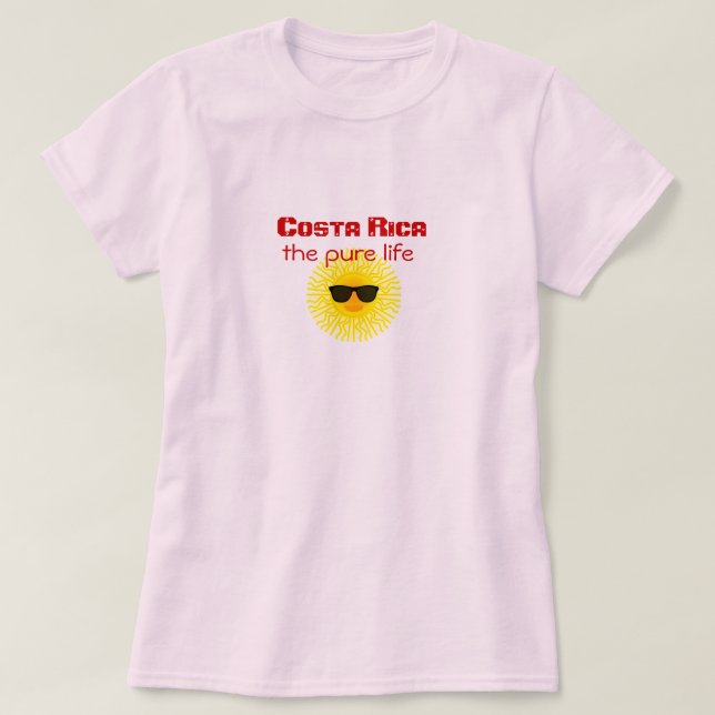 Costa Rica Tee (Design framsida)