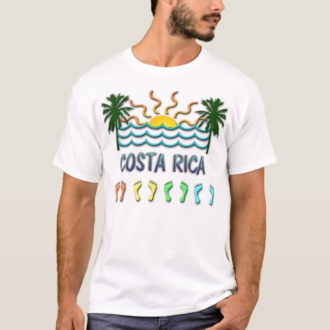 Costa Rica Tee Shirt (Framsida)