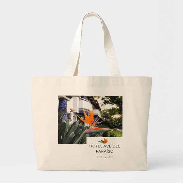 Costa Rica Tote Bag Jumbo Tygkasse (Framsidan)