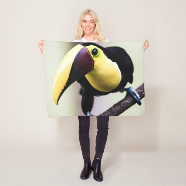 Costa Rica Toucan Fleecefilt (På plats)