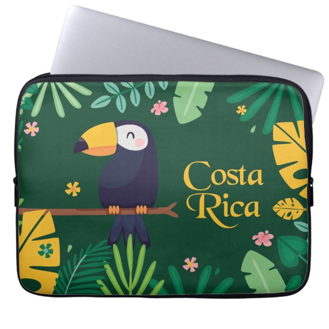 Costa Rica Toucan Laptop Fodral (Framsidan)