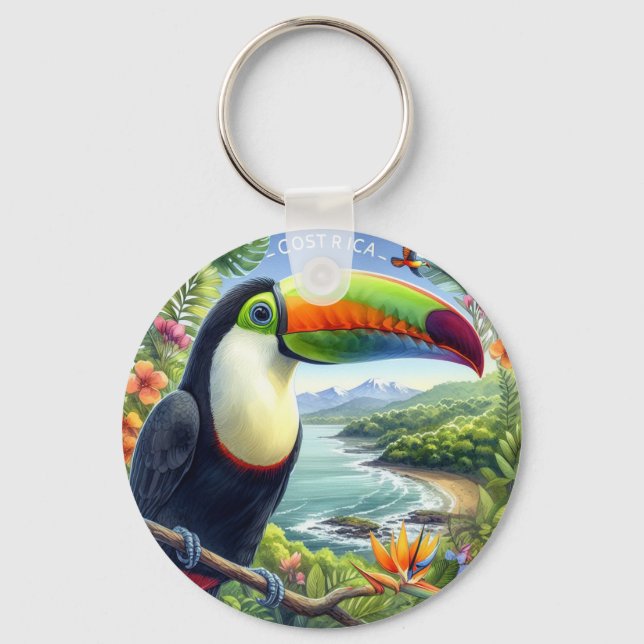 Costa Rica Toucans, Pura Vida Nyckelring (Framsida)