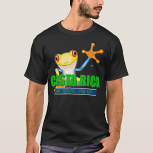 Costa Rica Träd Frog Souvenir T Shirt