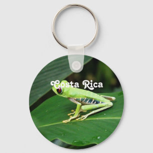 Costa Rica trädgroda Nyckelring
