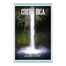 Costa Rica Travel Poster