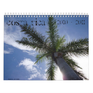 Costa Rica tropisk kalender 2010 - 2011
