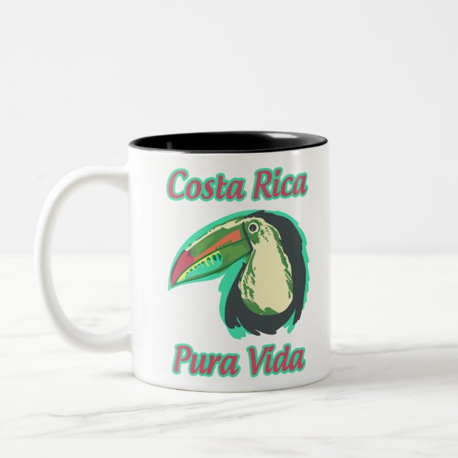Costa Rica Två-Tonad Mugg (Vänster)