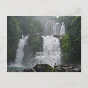 Costa Rica vattenfall Vykort