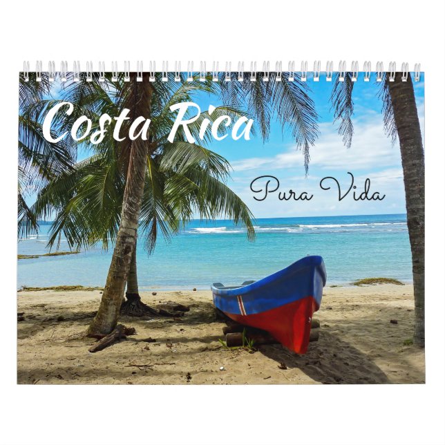 Costa Rica Vilda Djur Kalender (Omslag)