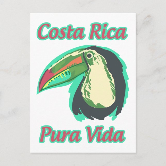 Costa Rica Vykort (Framsida)
