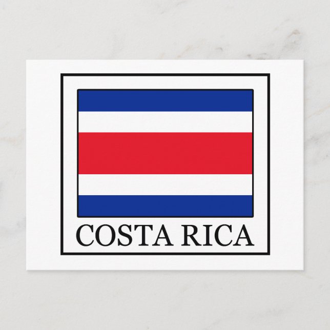 Costa Rica Vykort (Framsida)