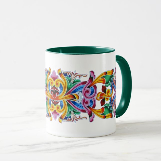 Costa Rican Art Mugg (Framsida höger)