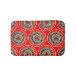 Costa Rican Folklore Art Badrumsmatta