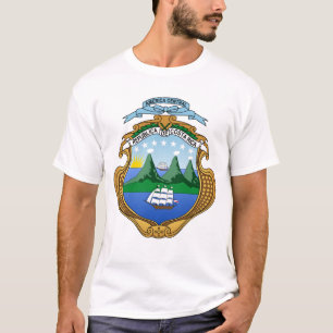 Costa Rican jackar av arm T-Shirt