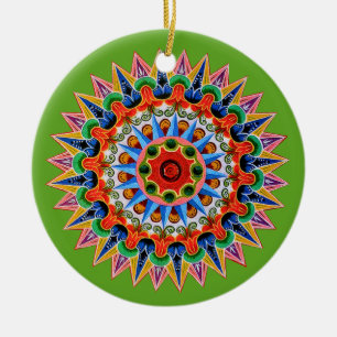 Costa Rican Oxcartjul Ornament
