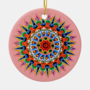 Costa Rican Oxcartjul Ornament