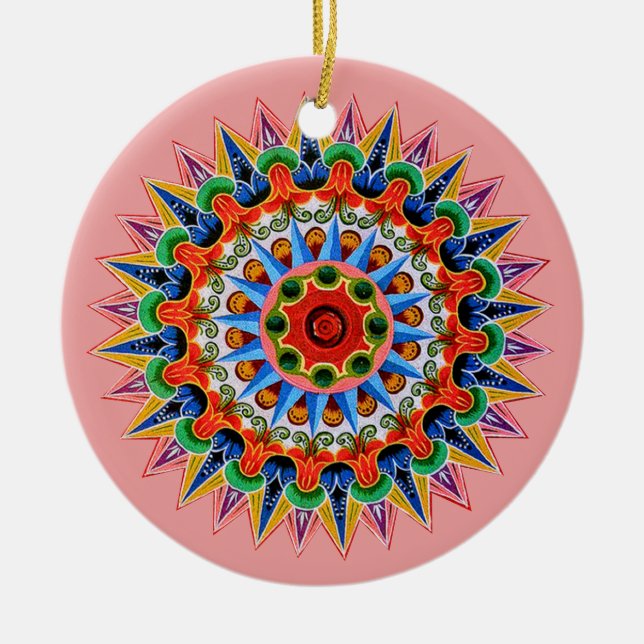 Costa Rican Oxcartjul Ornament (Framsidan)