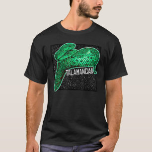 Costa Rican Talamancan Handflatan Pit Viper Reptil T Shirt