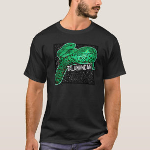 Costa Rican Talamancan Handflatan Pit Viper Reptil T Shirt