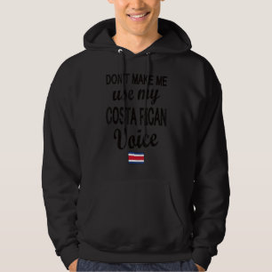 Costa Rican Voice Costa Rica Costa Rica Root Hoodie
