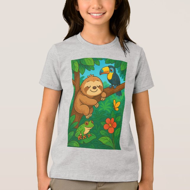 Costa Rican wild animals T-Shirt (Framsida)
