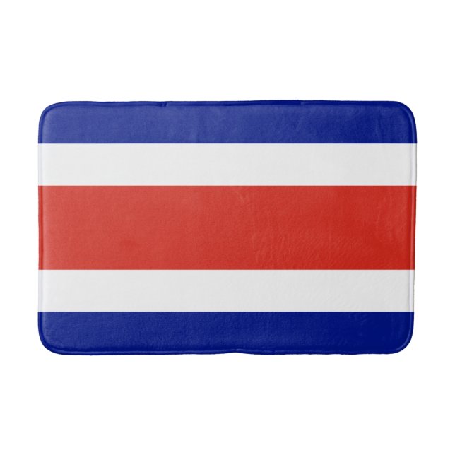 Costa Ricas civila flagga Badrumsmatta (Framsidan)