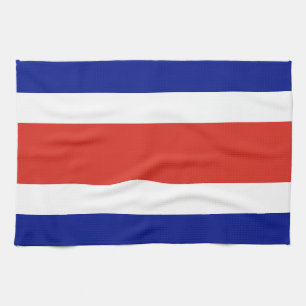 Costa Ricas civila flagga Kökshandduk