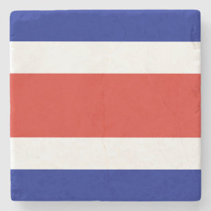 Costa Ricas civila flagga Stenunderlägg