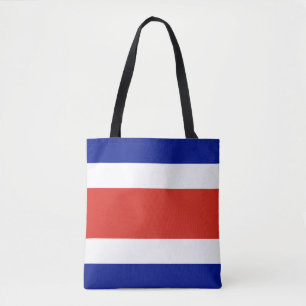 Costa Ricas civila flagga Tygkasse