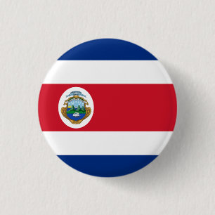 Costa Ricas flagga Knapp