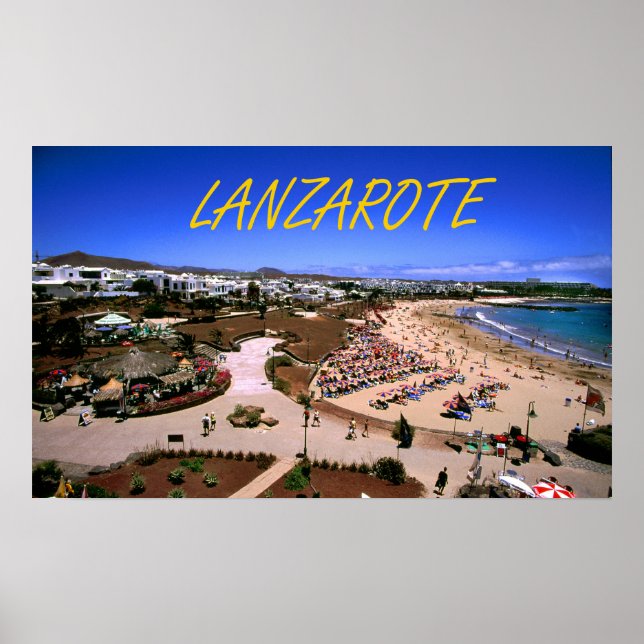 costa teguise lanzarote poster (Framsidan)
