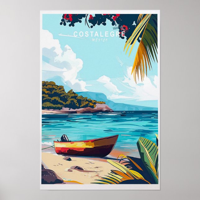 Costalegre Mexiko Resemotiv Poster (Framsidan)