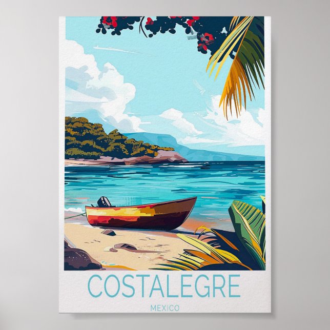 Costalegre Researaffisch Poster (Framsidan)
