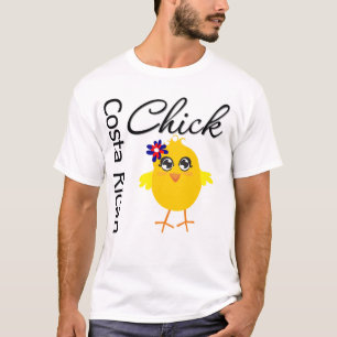 Costarikansk chick t shirt