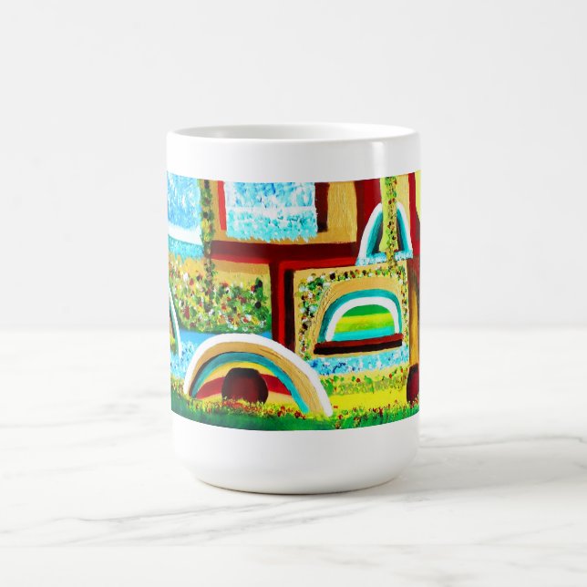 Costas del Sol-konst Kaffemugg (Center)
