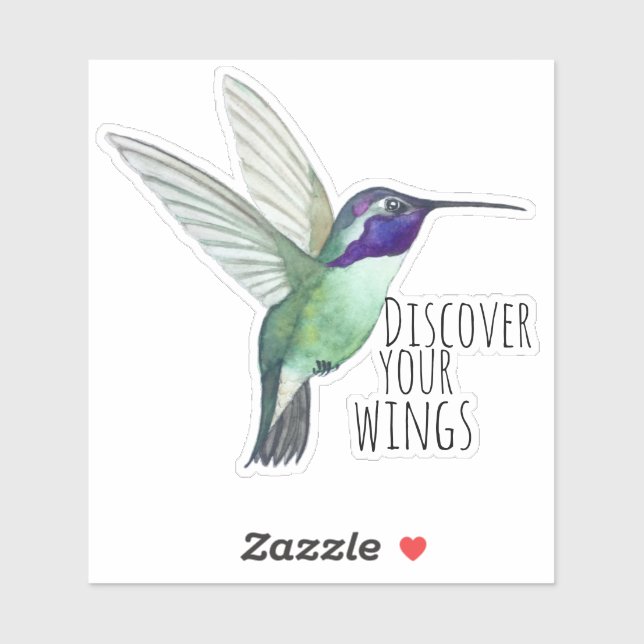 Costas Hummingbird Sticker Klistermärken (Ark)
