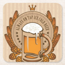 Costers - Mancave Beer Mats