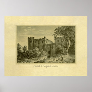 Costigliole d'Asti, Piedmont, italien Poster