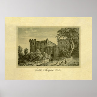 Costigliole d'Asti , Piemonte, Italien Poster