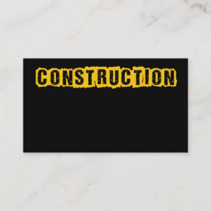Costruction visitkort