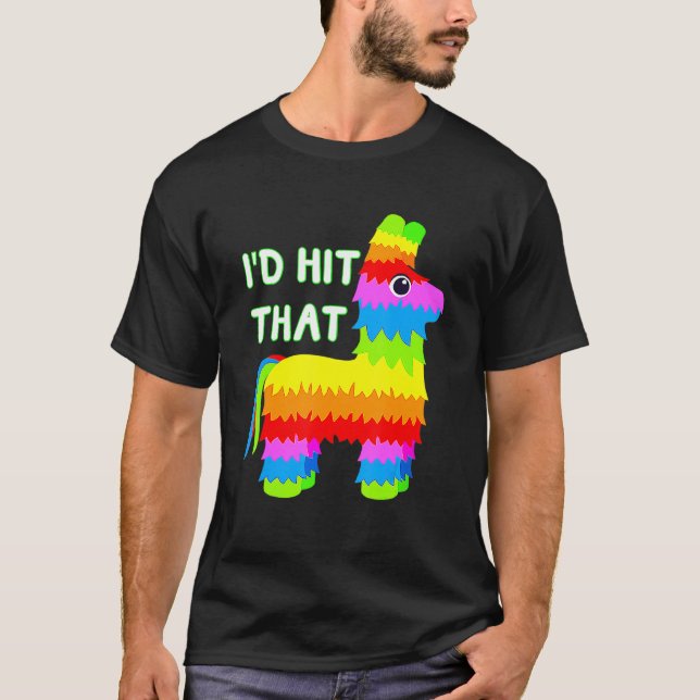 Costume Cinco De Mayo Ideas jag Slått Pinata 1 T Shirt (Framsida)
